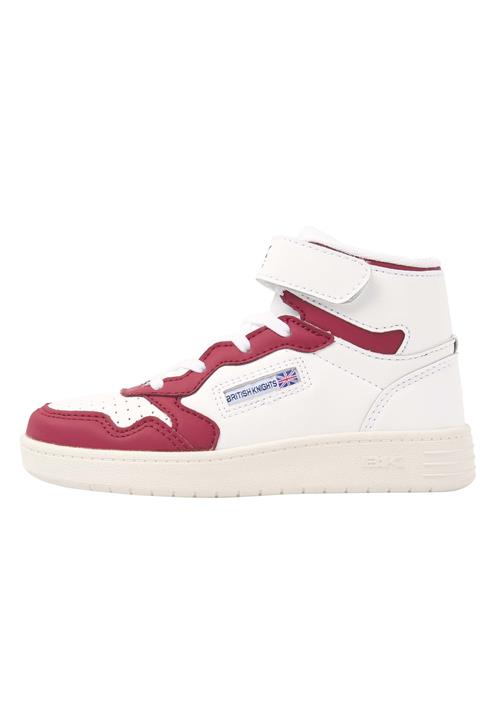 BRITISH KNIGHTS Sneakers 'NOORS'  rød / hvid