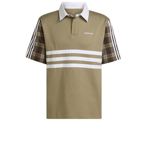 ADIDAS ORIGINALS Bluser & t-shirts 'Tartan'  khaki / oliven / hvid