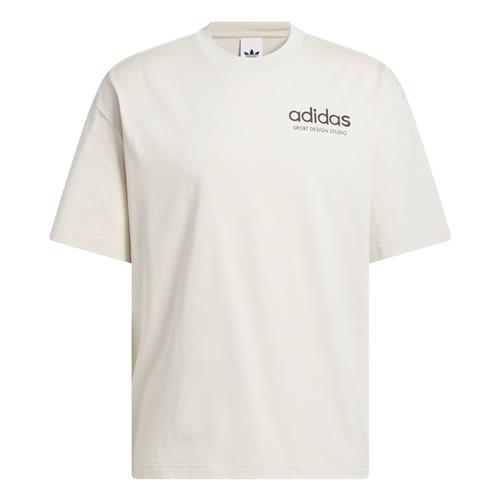 ADIDAS ORIGINALS Bluser & t-shirts 'Sport Design GFX'  creme / sort