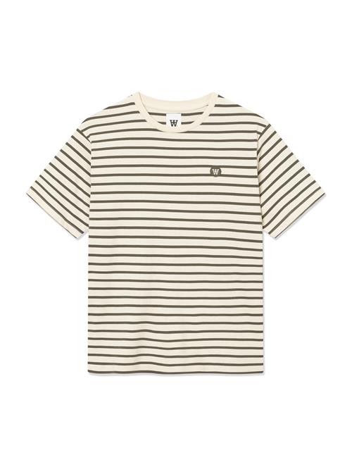 WOOD WOOD Bluser & t-shirts 'WWAce'  lysebeige / oliven