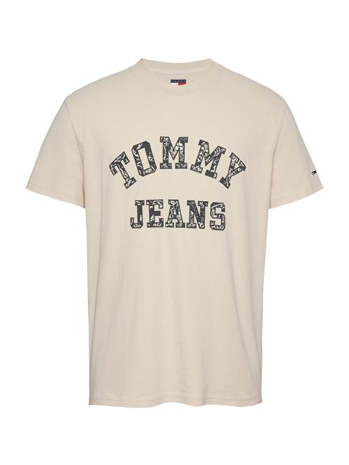 Tommy Jeans Bluser & t-shirts  beige / sort