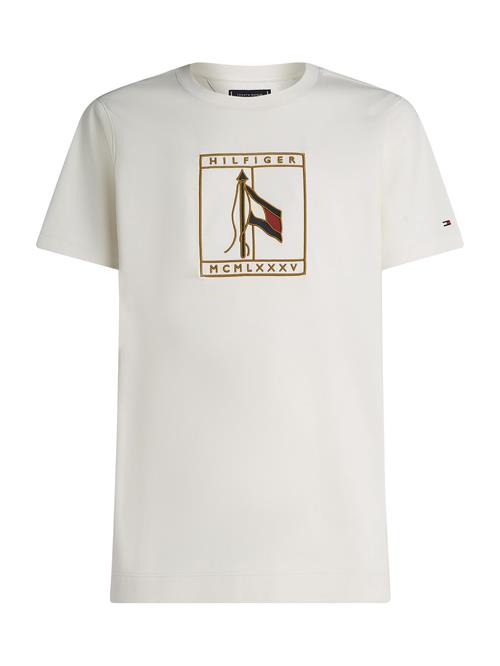 TOMMY HILFIGER Bluser & t-shirts  creme / marin / sepia / mørkerød