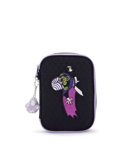 KIPLING Taske '100 PENS'  grafit / orkidee / sort / hvid