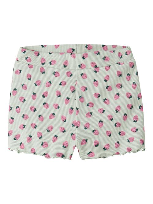 NAME IT Shorts Vemma Pale Aqua Strawberries
