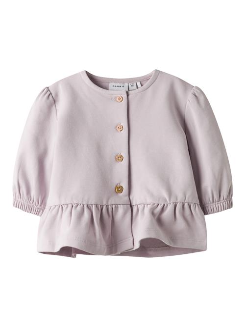 NAME IT Sweat Cardigan Tilla Lilac Marble