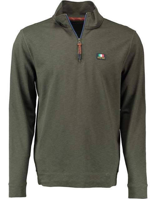 Sport sweat w. zip modern fit