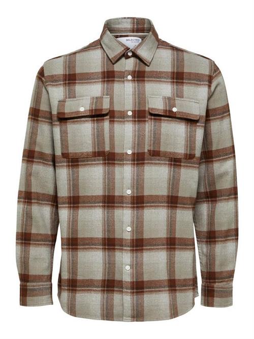 SLHREGSCOT CHECK SHIRT LS W