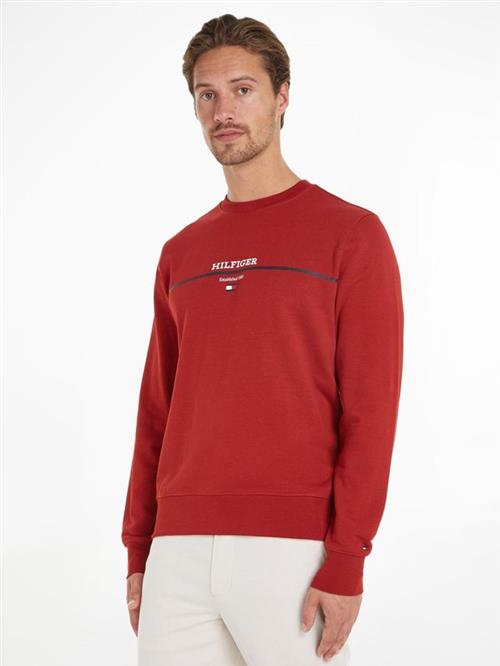 HILFIGER STRIPE TERRY SWEATSHIRT