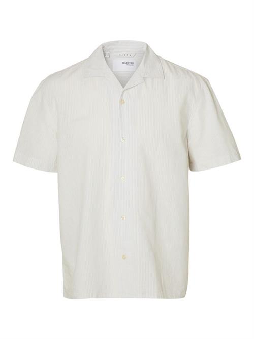 SLHRELAXNEW-LINEN SHIRT SS RESORT