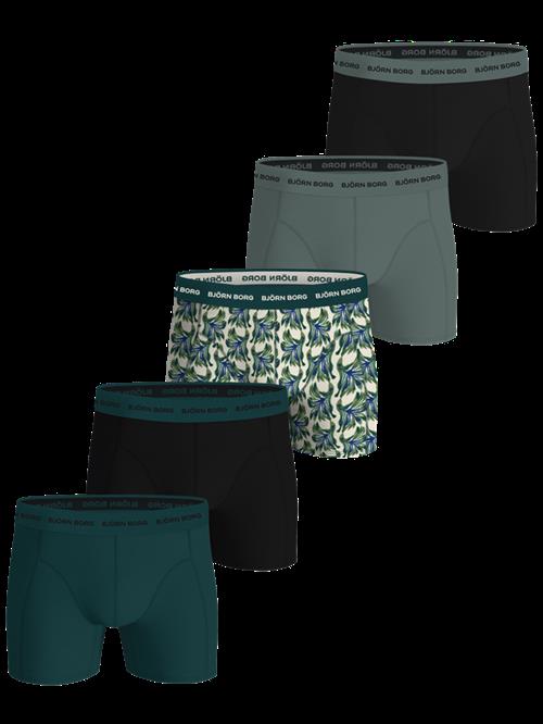 COTTON STRETCH BOXER 5p, MULTIPACK 3