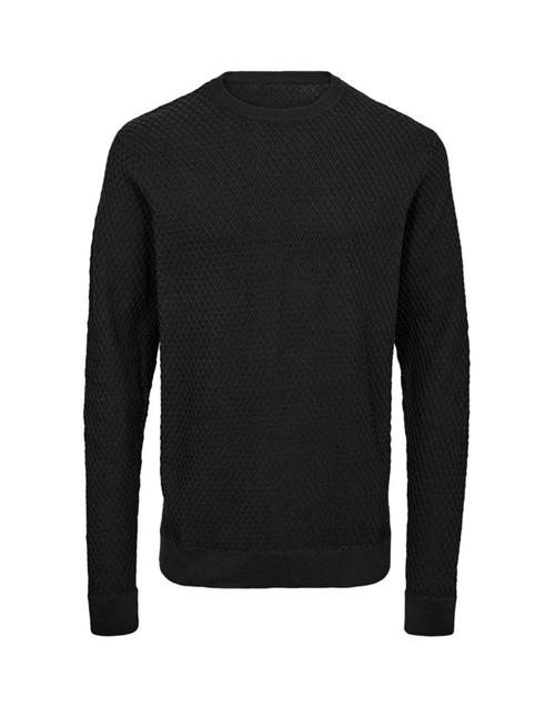 O-neck regular fit knit