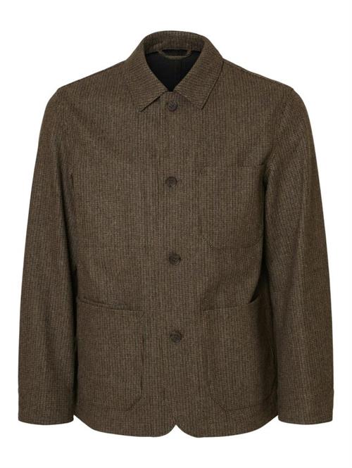 SLH-LANDON WOOL BLEND HYBRID BLAZER