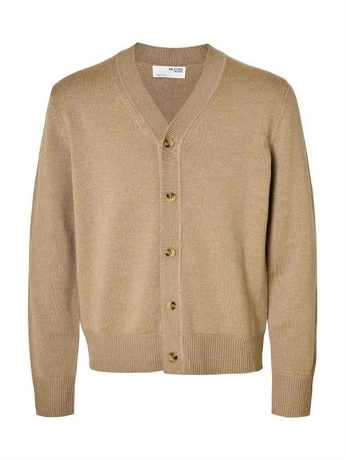 SLHTRAY LS MERINO CHUNKY V-NECK CAR