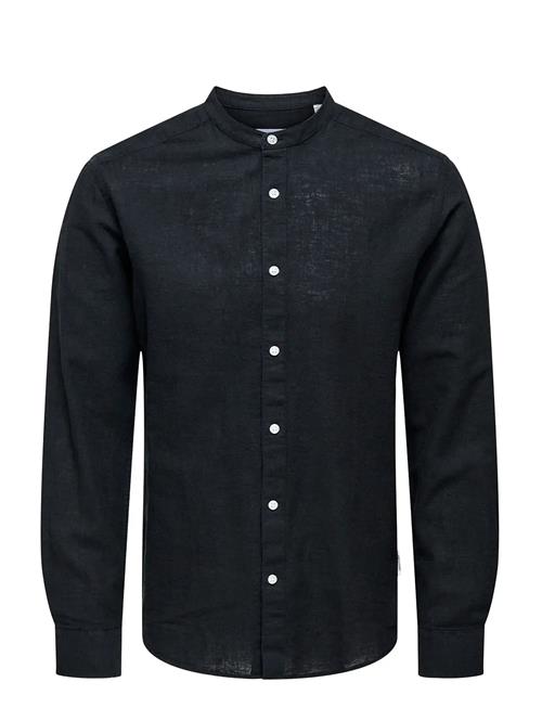 ONLY & SONS | Onscaiden Life Ls Linen Blend Mao Noos | L