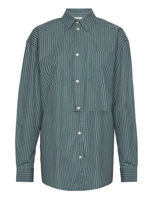WOOD WOOD | Jade Poplin Stripe Shirt | 40