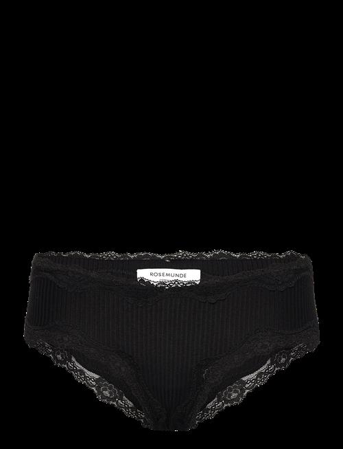 Rosemunde | Silk Hipster W/ Lace | L
