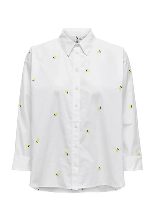ONLY | Onlnew Lina Grace Ls Emb Shirt Noos Wvn | S