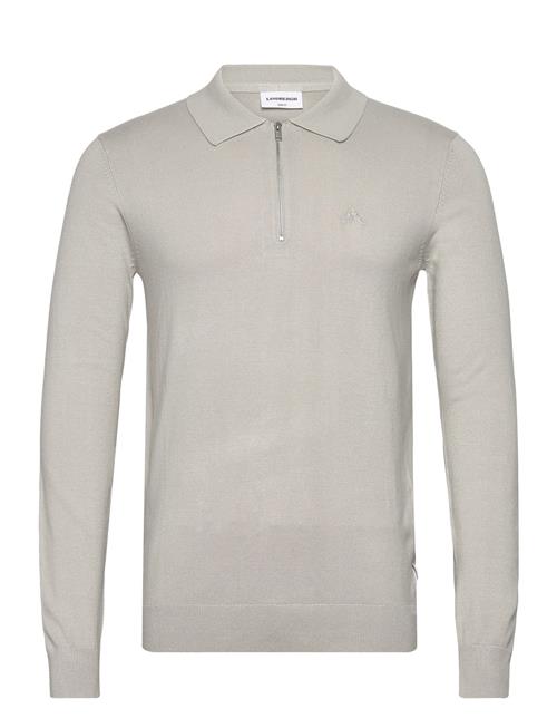 Lindbergh | Ecovero L/S Zip Polo | XXL
