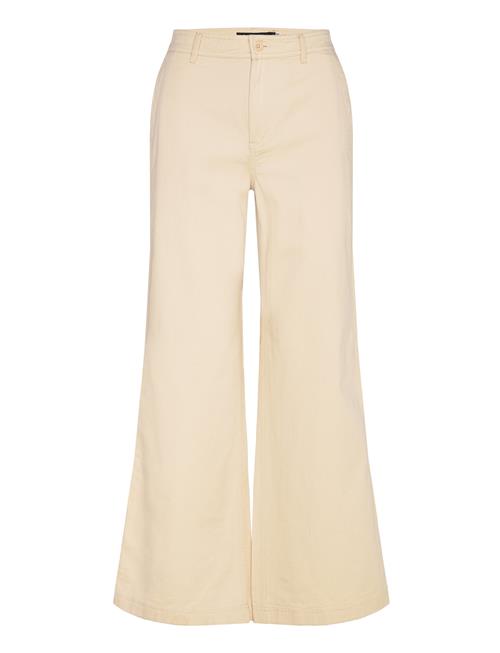 Lauren Ralph Lauren | Cotton Twill Wide-Leg Pant | 42