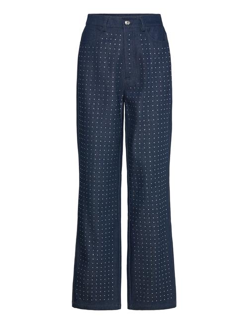 Malina | Kendra High Waisted Rhinestone Jeans | 31