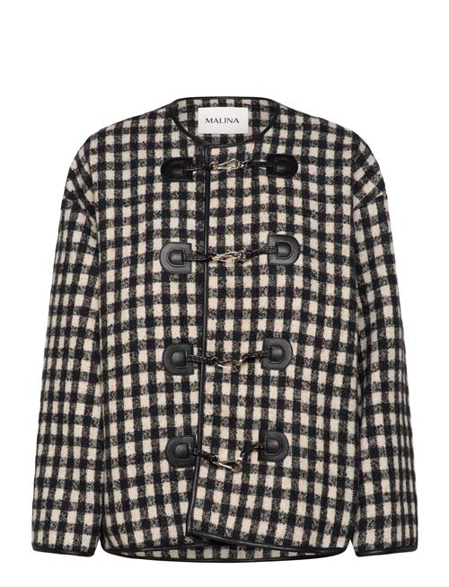Malina | Lou Checkered Wool Blend Jacket | S