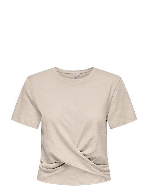 Only Play | Onpcute On Ss Crop Knot Jrs Top | M