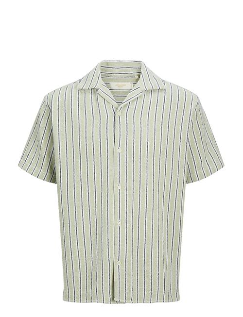 Jack & Jones | Jjecoba Stripe Resort Shirt Ss Sn | XL