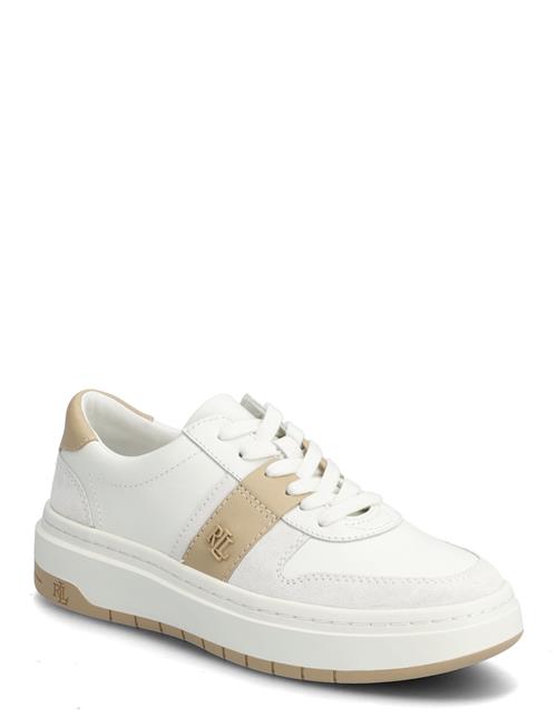 Lauren Ralph Lauren | Harlie Color-Blocked Leather Sneaker | 40