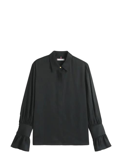 Tommy Hilfiger | Sateen Ruffle Cuff Ls Shirt | 42