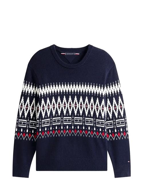 Tommy Hilfiger | Placed Fairisle Wool Blend Crew | M