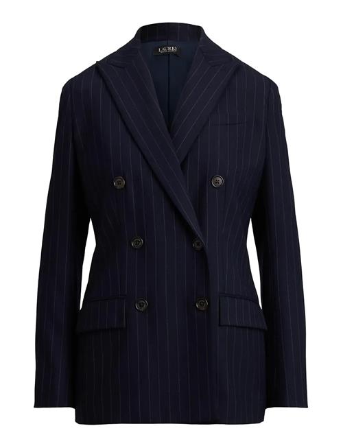 Lauren Ralph Lauren | Double-Breasted Pinstripe Twill Blazer | 32