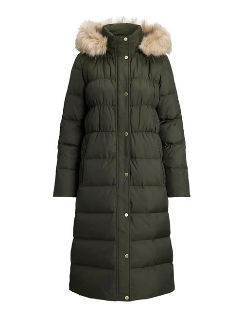 Lauren Ralph Lauren | Faux-Fur-Trim Hooded Down Coat | XS