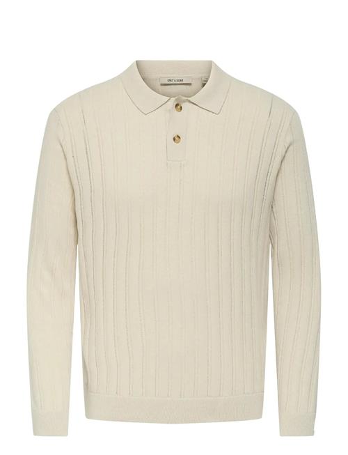 ONLY & SONS | Onskent Life Reg 12 Ls Polo Knit | XS