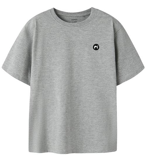Name It T-shirt - NkmVimo - Noos - Grey Melange