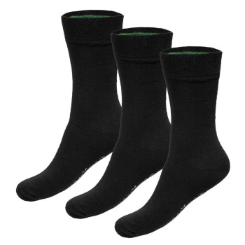 Bamboo basics Strømper 3P Beau Regular Socks Sort Str 41/46