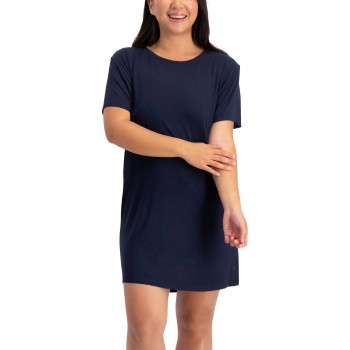 Bamboo basics Bamboo Basics Nora PJ Big T-Shirt Navy viskose Large Dame