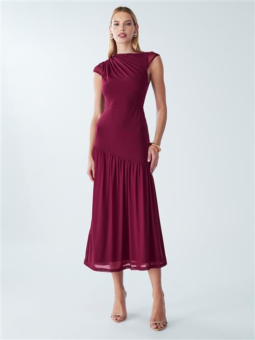 BWLDR Kjole 'Chelle'  vinrød