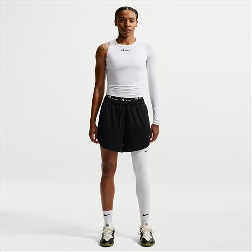 A'ja Wilson Dri-FIT-basketballshorts (10 cm) til kvinder - sort