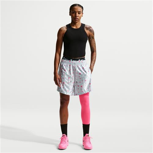 A'ja A'ja Wilson Nike Dri-FIT-basketballshorts til kvinder - grå