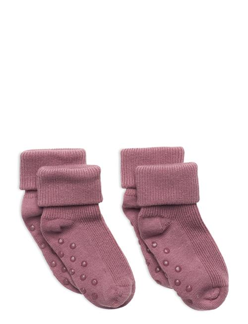 Minymo | Baby Rib Sock W. Abs (2-Pack) | 23\26