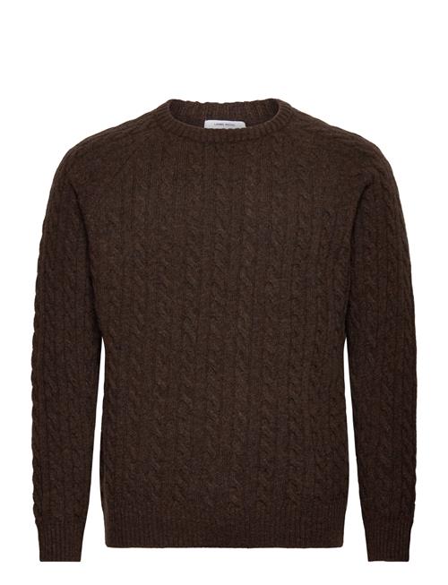 Lindbergh | Lambswool Raglan Cable O-Neck Knit | M
