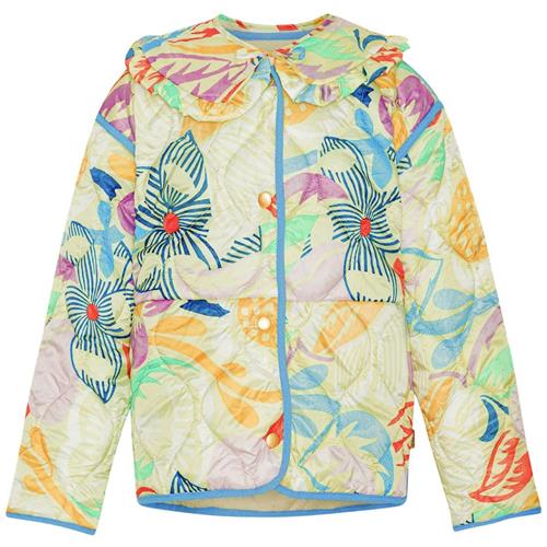 Se Molo Hailey Vinterjakke Charleston Floral 140 cm  Gul  140 cm  kvinde hos Babyshop