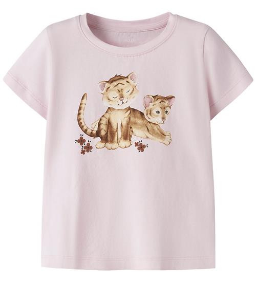 Se Name It T-shirt - NmfHeata - Cradle Pink hos KidsWorld