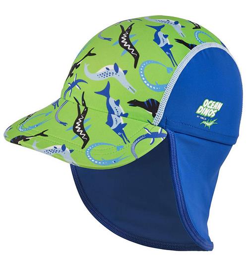 Se BECO Legionærhat - Ocean Dinos - Grøn/Blå hos KidsWorld