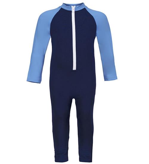 Petit Crabe Badeheldragt - Multicolor - Blue/Cornflower