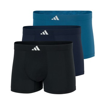 adidas 3P Active Micro Tech Trunks Marine/Blå polyester Large Herre
