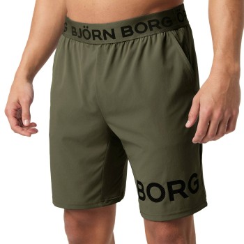 Björn Borg Performance Shorts With Logo Grøn polyester Large Herre