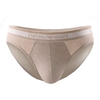 Emporio Armani Armani Stretch Cotton Brief Beige bomuld Medium Herre