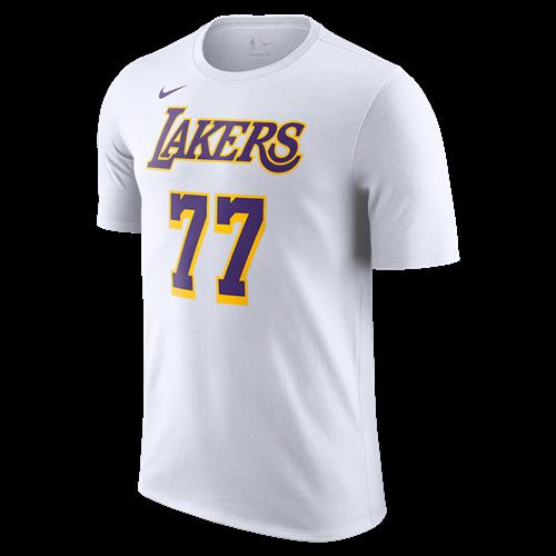 Los Angeles Lakers Nike-NBA-T-shirt til mænd - hvid