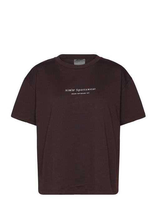 aim´n | Serif Boxy T-Shirt | S